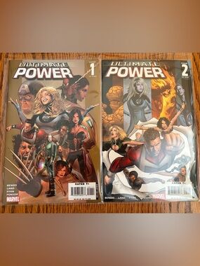 Marvel Ultimate Power Issue #1-3 & Marvel The Ultimates 2 Issue #9